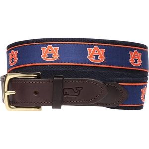 Vineyard Vines Navy and Orange Belt